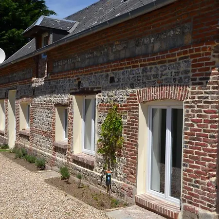 La Glycine Maison 1.5 Km Veulettes Sur 펜션 *